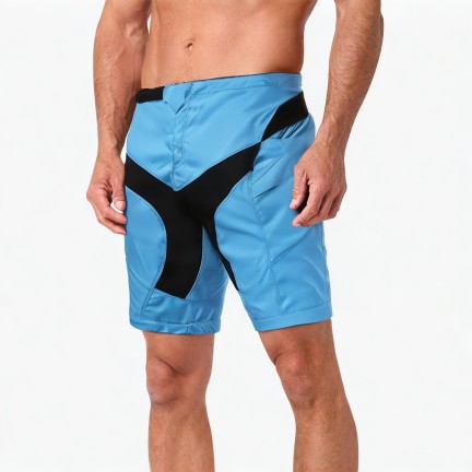 High-Quality Contrast Color Cycling Shorts