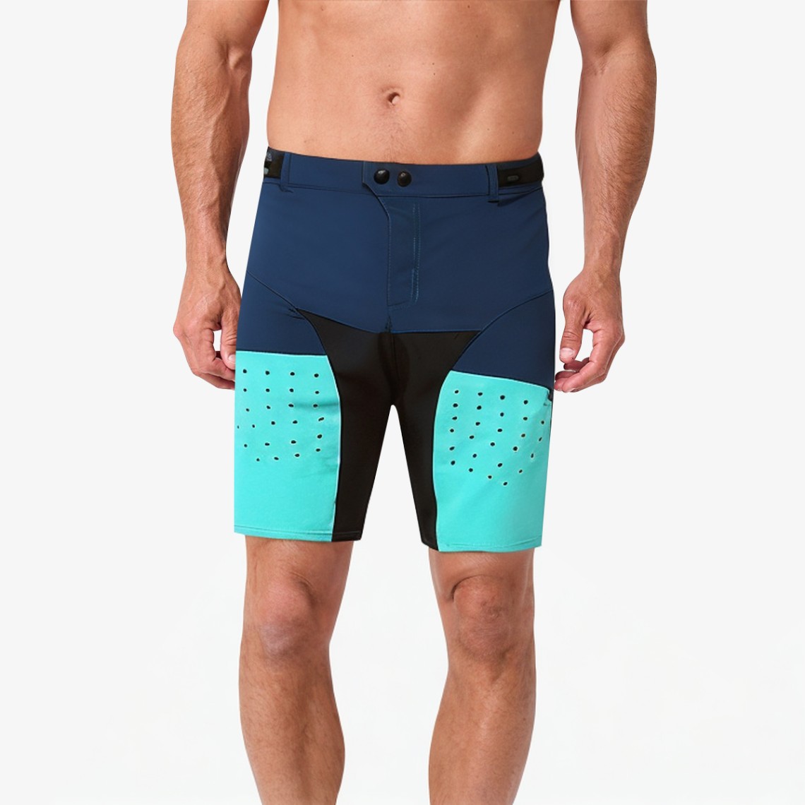 Contrast Color Off-Road Cycling Shorts