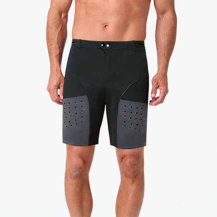 Men's Black Outdoor Cycling Shorts