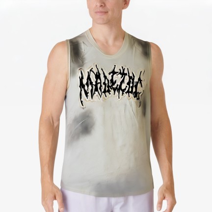 Tie-Dyed Vest For Men