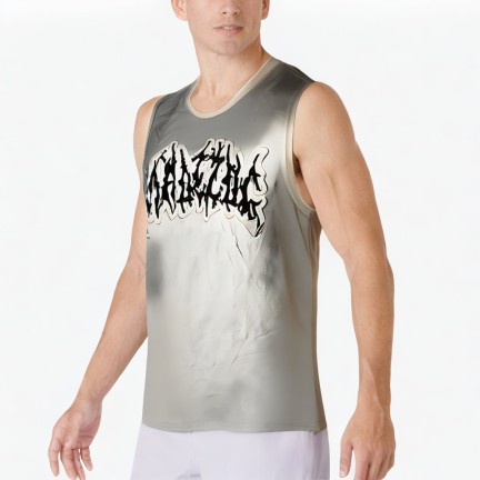 Tie-Dyed Vest For Men