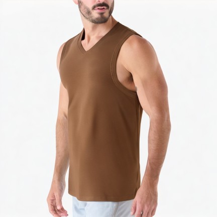 Summer Loose Sports Solid Color Vest