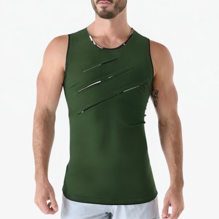 Breathable Polyester Fitness Tank Top
