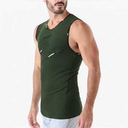 Breathable Polyester Fitness Tank Top