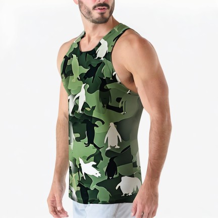 Summer Animal Print Sports Vest