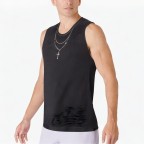 Breathable Ripped Sleeveless Sports Vest