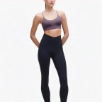 Cross-Back High Support Yoga Sports Bra
