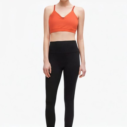 Women's Orange Sports Bra