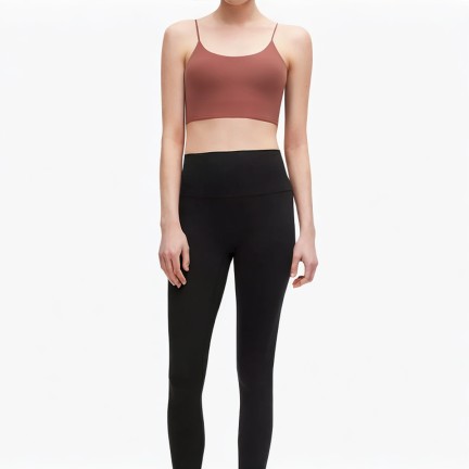 Women's Solid Color High Elastic Sports Bra