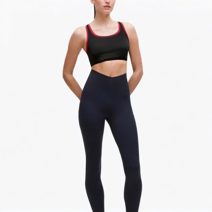 Contrast Color Fitness Sports Bra