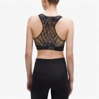 Plant Print Sports Bra