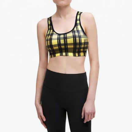 Cross-Back High Impact Sports Bra