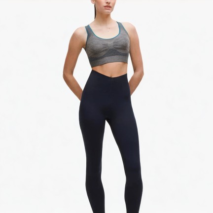 Lightweight Contrast Seamless Sports Bra