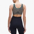 Lightweight Contrast Seamless Sports Bra