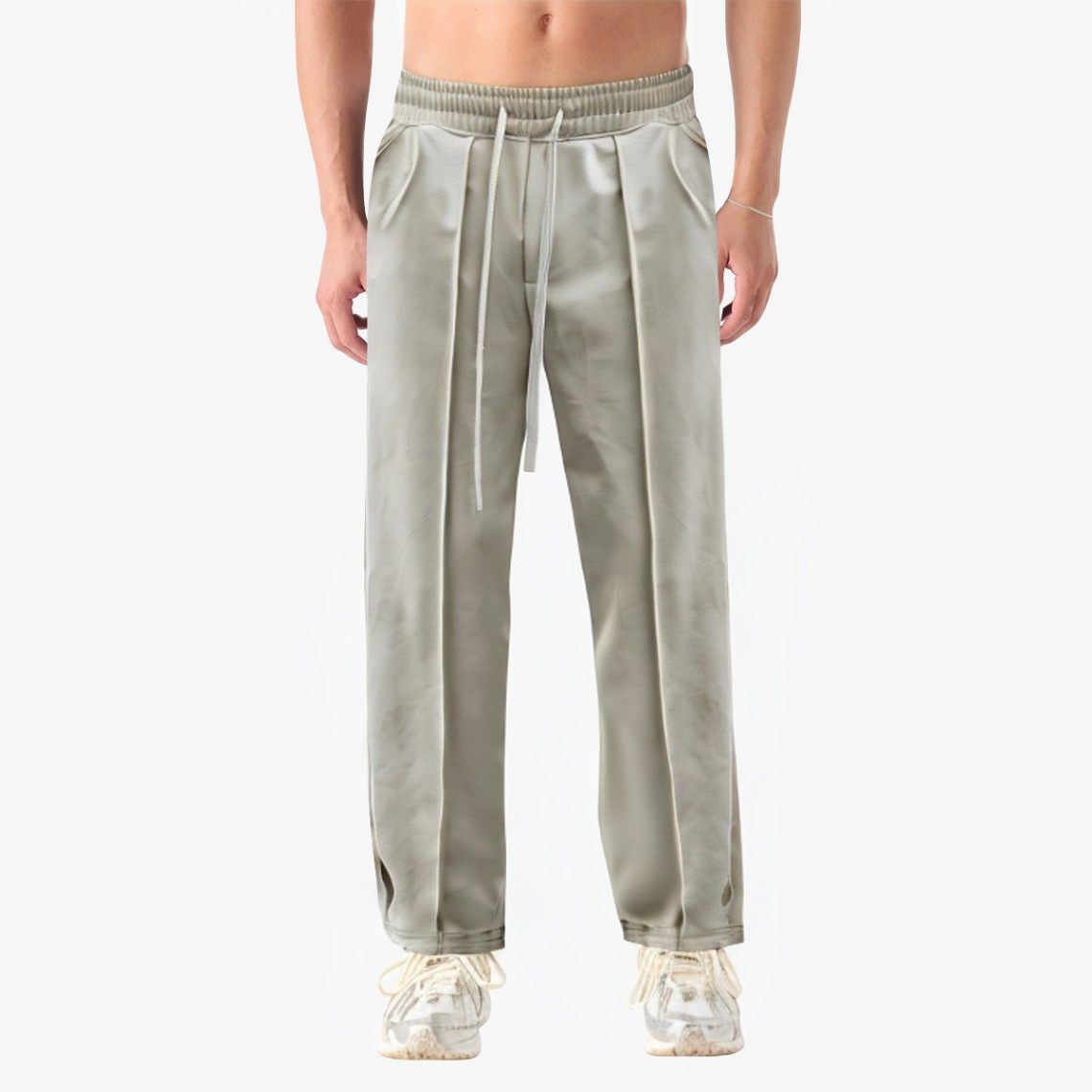 Straight Sports Trousers