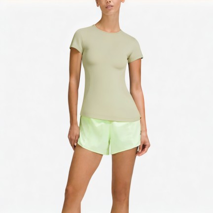 Slim Yoga Sports Short Sleeves