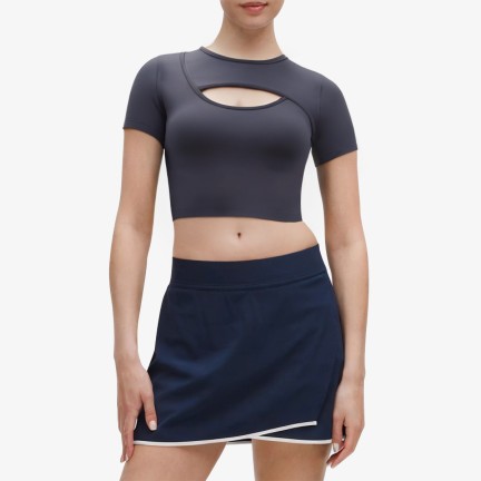 High-Elastic Spandex Sports Short Sleeves
