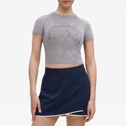 Breathable Mesh Sports Short Sleeve