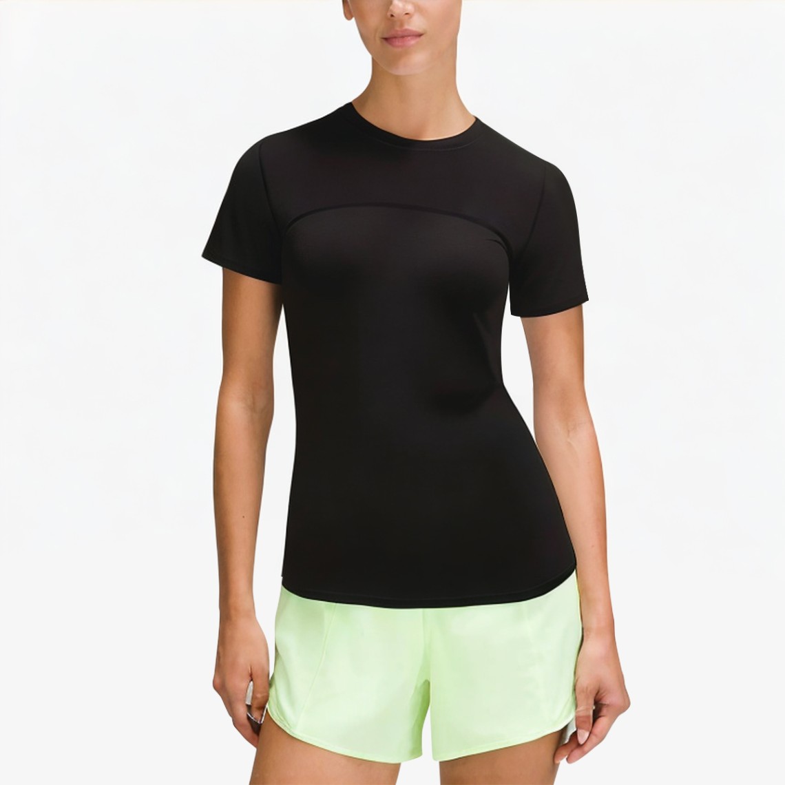 Women's Slim Fit Sports Short Sleeves