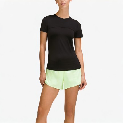 Women's Slim Fit Sports Short Sleeves