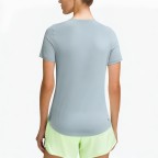 Translucent Yarn Splicing Sports Short Sleeves