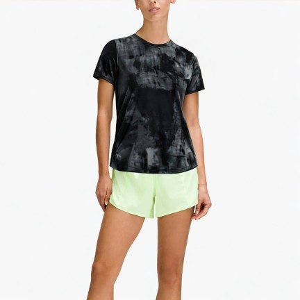 Women's Tie-Dye Reflective Sports T-Sleeves