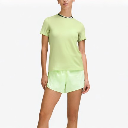 Contrast Collar Sports T-shirt