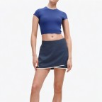 Women's Short Knitted Sports T-Sleeves