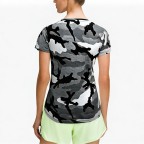 Cotton Camouflage Sports Short Sleeves