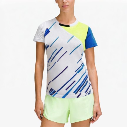 Summer Contrast Color Sports T-shirt