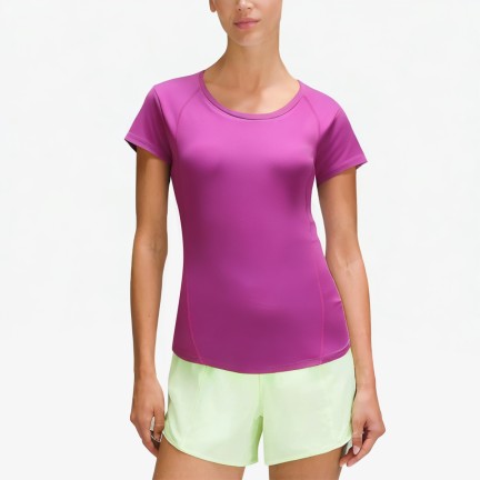 Quick-Drying Women's Fitness Short Sleeves