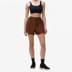 Solid Color Waffle Pattern Sports Shorts