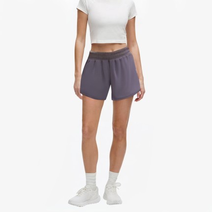 Women's Fake Two-Piece Sports Shorts