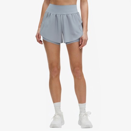 Quick-Drying Fake Two-Piece Sports Shorts