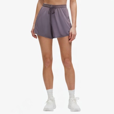 Mesh Splicing Sports Shorts