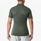 Half-Zip Stand-Up Collar Quick-Drying Sports T-Shirt