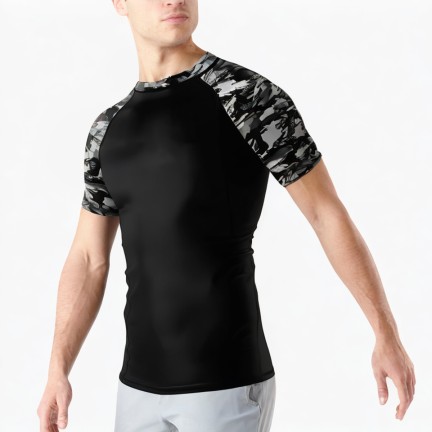 Summer Camouflage Sports T-shirt