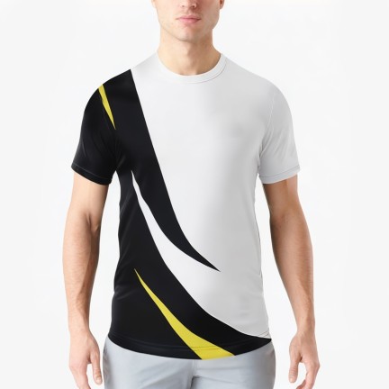 Polyester Blended Breathable Sports T-Shirt