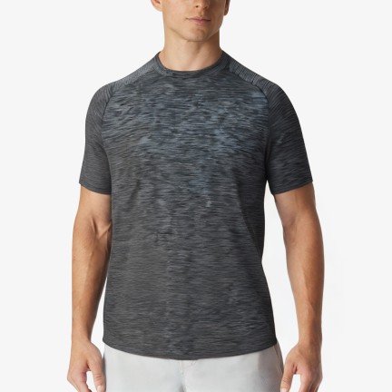 Textured Training Sports Short Sleeve T-Shirt