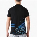Breathable Geometric Print Sports T-shirt
