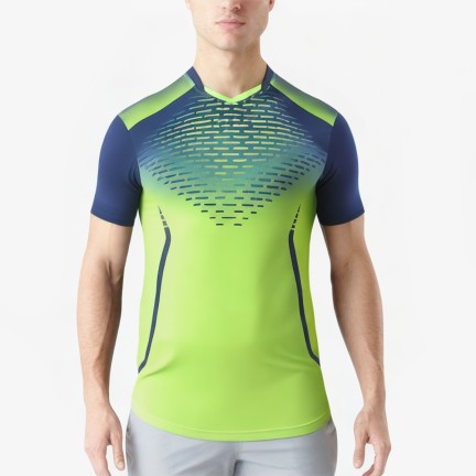 Contrast Color Regular Fit Sports T-shirt