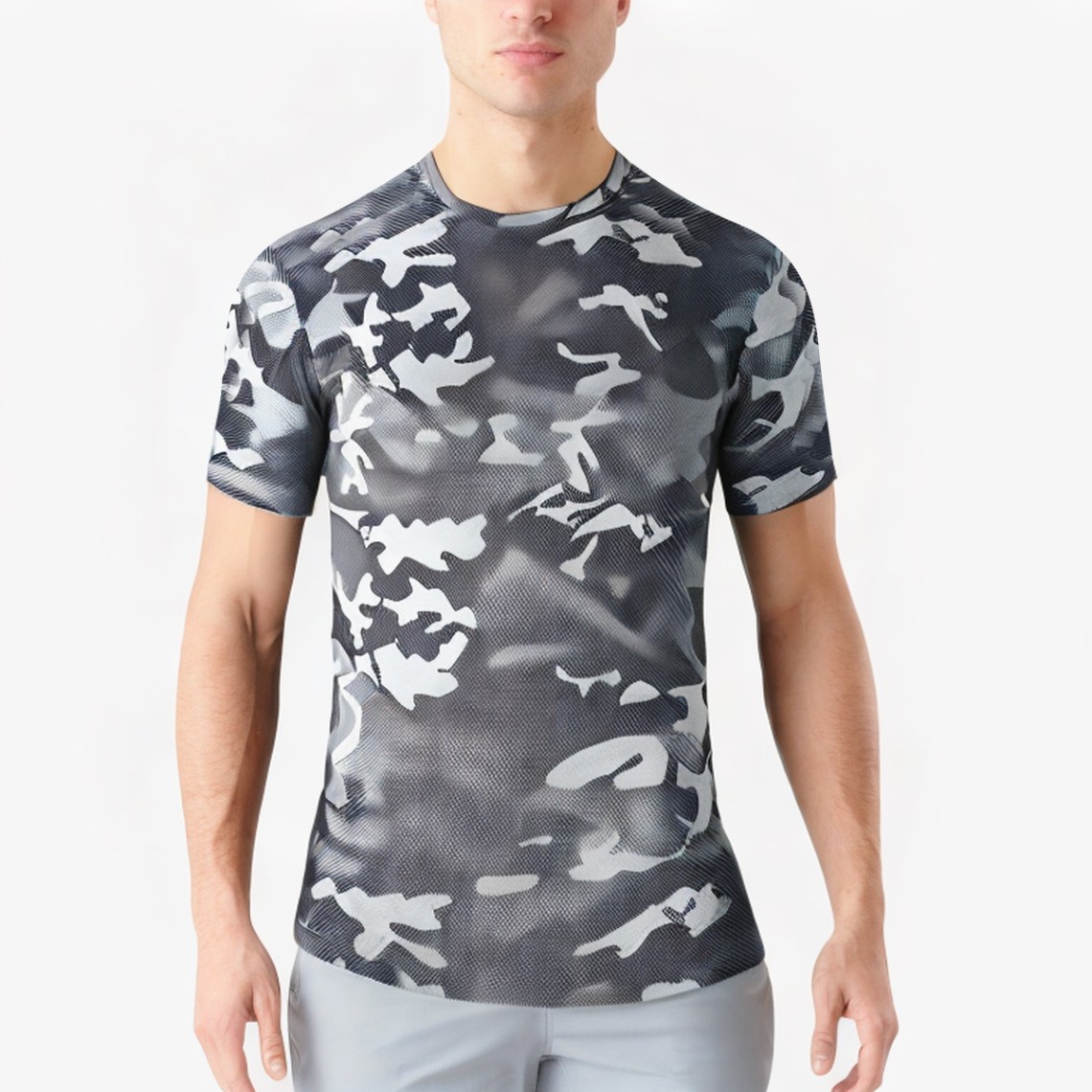Camouflage Moisture-Wicking Men's T-Shirt