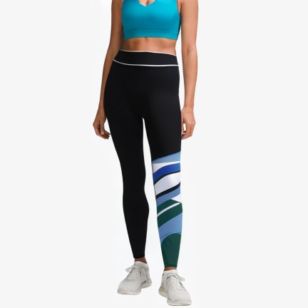 Colorful Striped Yoga Pants