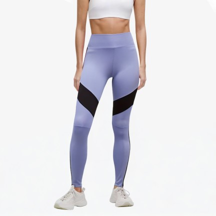 High-Waisted Contrasting Sports Yoga Pants