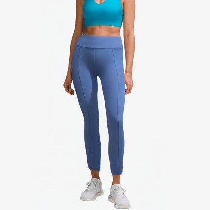 Blue Sports Flared Yoga Pants